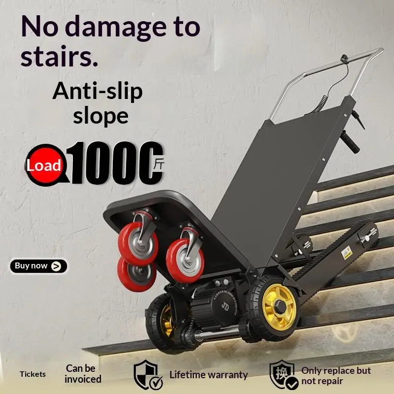 Carts Cart Electric Trolley Stairs Folding Wagon Motorised Heavy Duty Stair Climbing Climber Hydraulic Dolly Truck