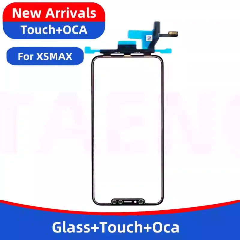 TAENO 터치 스크린 터치 + OCA iPhone11 XR XS X xsmax 12mini 13pro 11 13Promax 소유 성 코팅 터치 스크린 교체