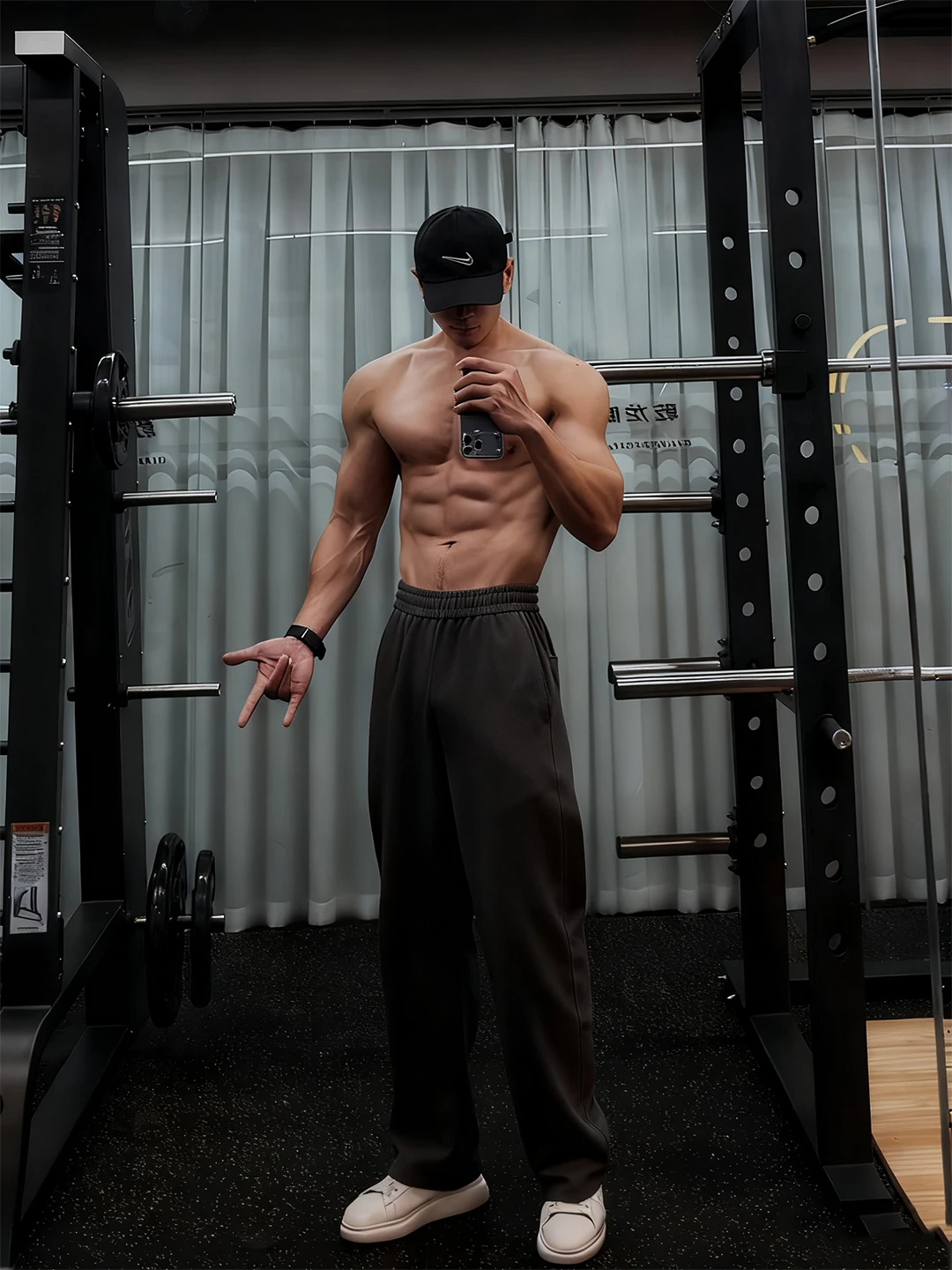 

Спортивные брюки American Sle Fitn, мужские осенне-зимние спортивные штаны Thiened Fce с глубокими глазами и прямыми штанинами