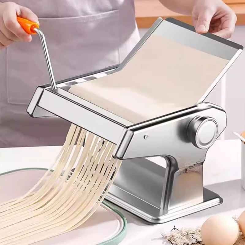 For Pasta Maker manual noodle machine Small multi-functional dough press Machine dumpling wonton skin machine 2.5mm 4mm 9mm