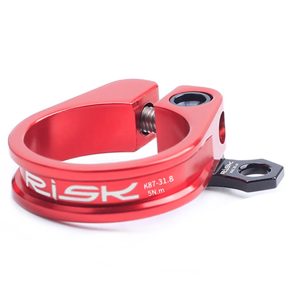 

Bicycle Seat Tube Clamp With Cable Guide Ø34.9mm Ø31.8mm Aluminium Alloy Cycling Locking Seatpost Cllip For Mountain Road Bike