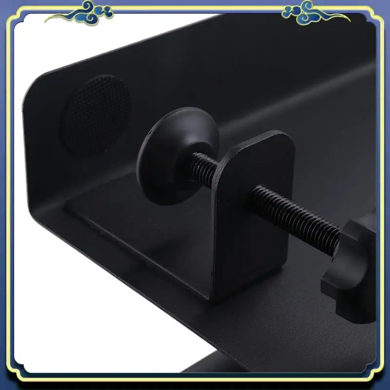 Portable Desk Side Storage,No Drill Under Desk Cable Management Tray,Clamp On Side Desk Organizer,Under Desk Storage For Office