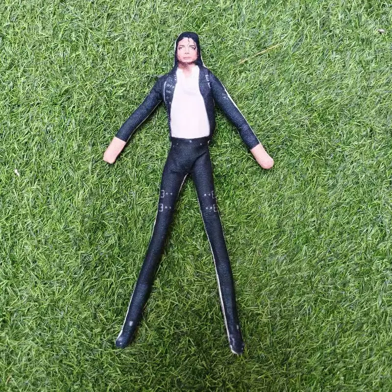 21 Stück, Anime Michael Jackson bewegliche Plüschpuppe, Raumdekoration, Geschenke für Freunde und Fans, Requisitenpuppen – Detail 8