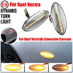 2Pieces Turn Signal Sequential Blinker Lamp Dynamic LED Side Marker Light For Opel Vauxhall Vectra B MK1 1995 1996-2002 2003