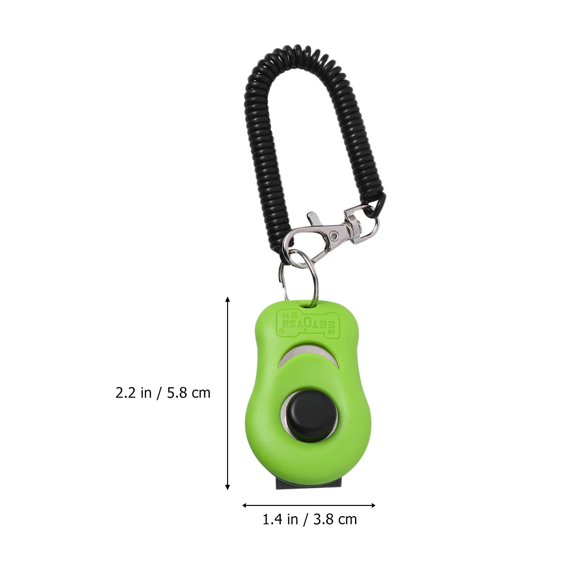 

Pet Training Clicker Whistle Sound Tool for Dog Cat Bird Green Color Supplies Agility Obedience Trick Behavior Correction