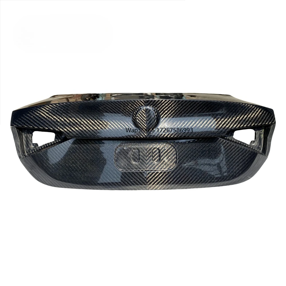 

New OEM Carbon Fiber Trunk Lid for Giulia High-quality Luggage Lid with 6K Carbon Fiber Texture Bolt-On Upgrade