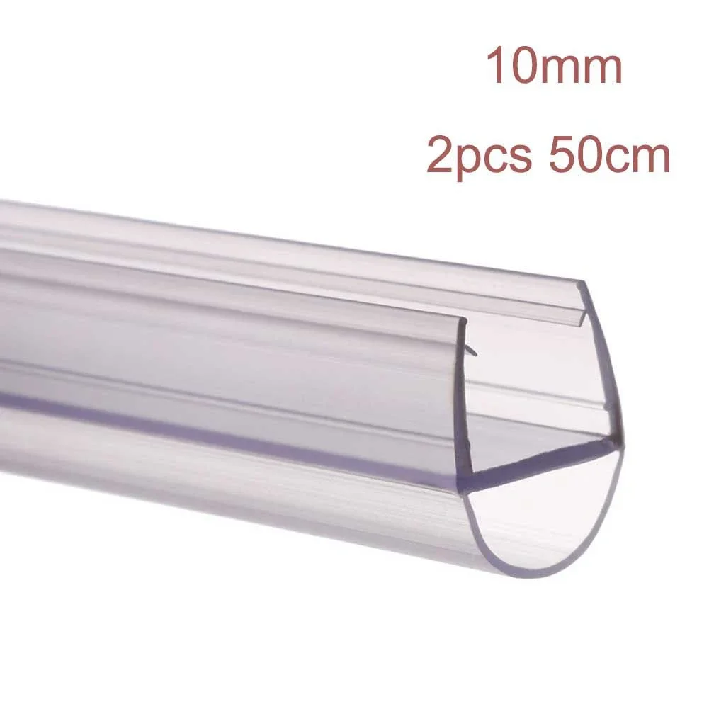 Waterproof Weatherstrip High Quality Shower Seal Window Barn 6 8 10 12mm Glass Shower Shower Door Silicone Seals