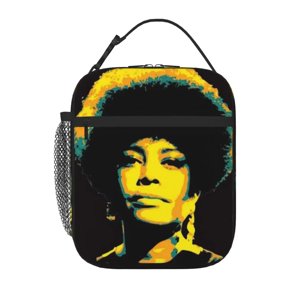 Bestselling Iconic Vocalist Graphic Portrait Modern Portable Lunch Bag Office Meal Prep Cooler Lunch Bag