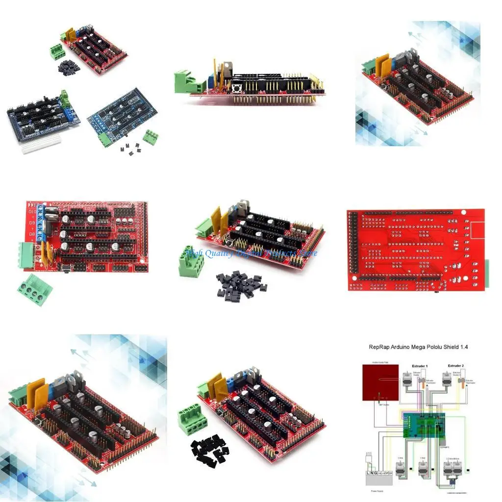 

U2JE nter Control Board Printer RAMPS 1.4/RAMPS 1.5/RAMPS 1.6 Compatible Control B