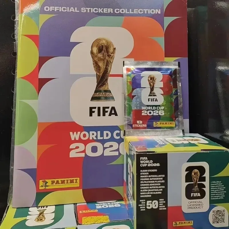 Panini 2026 FIFA World Cup U M C Sticker Album Collectible Stickers Licensed Complete Collection Gift For Soccer Football Fans