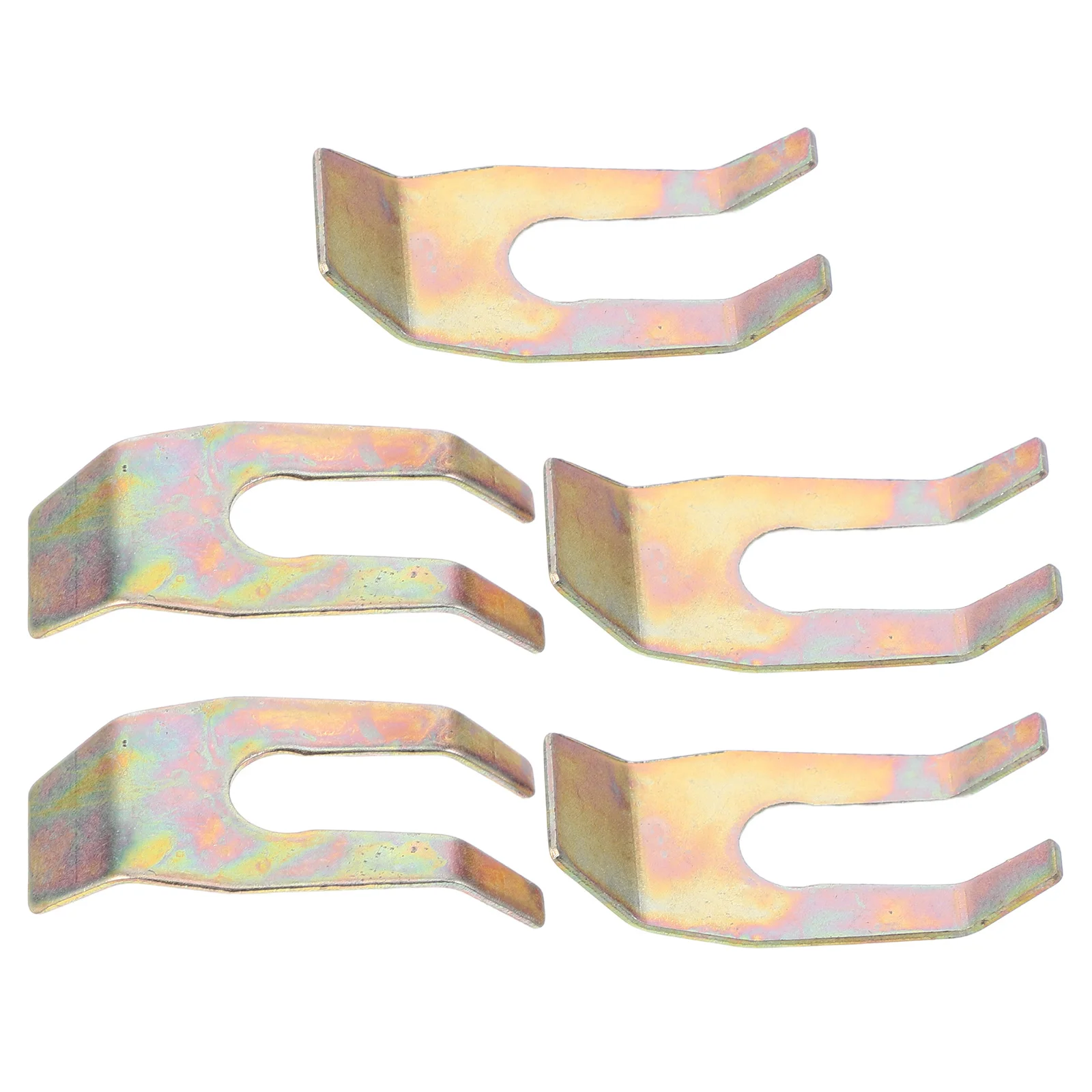 

5 Pcs Car Oil Pipe Card Gas Automotive Wire Clips Clamp Cable Alloy Automobile Charging