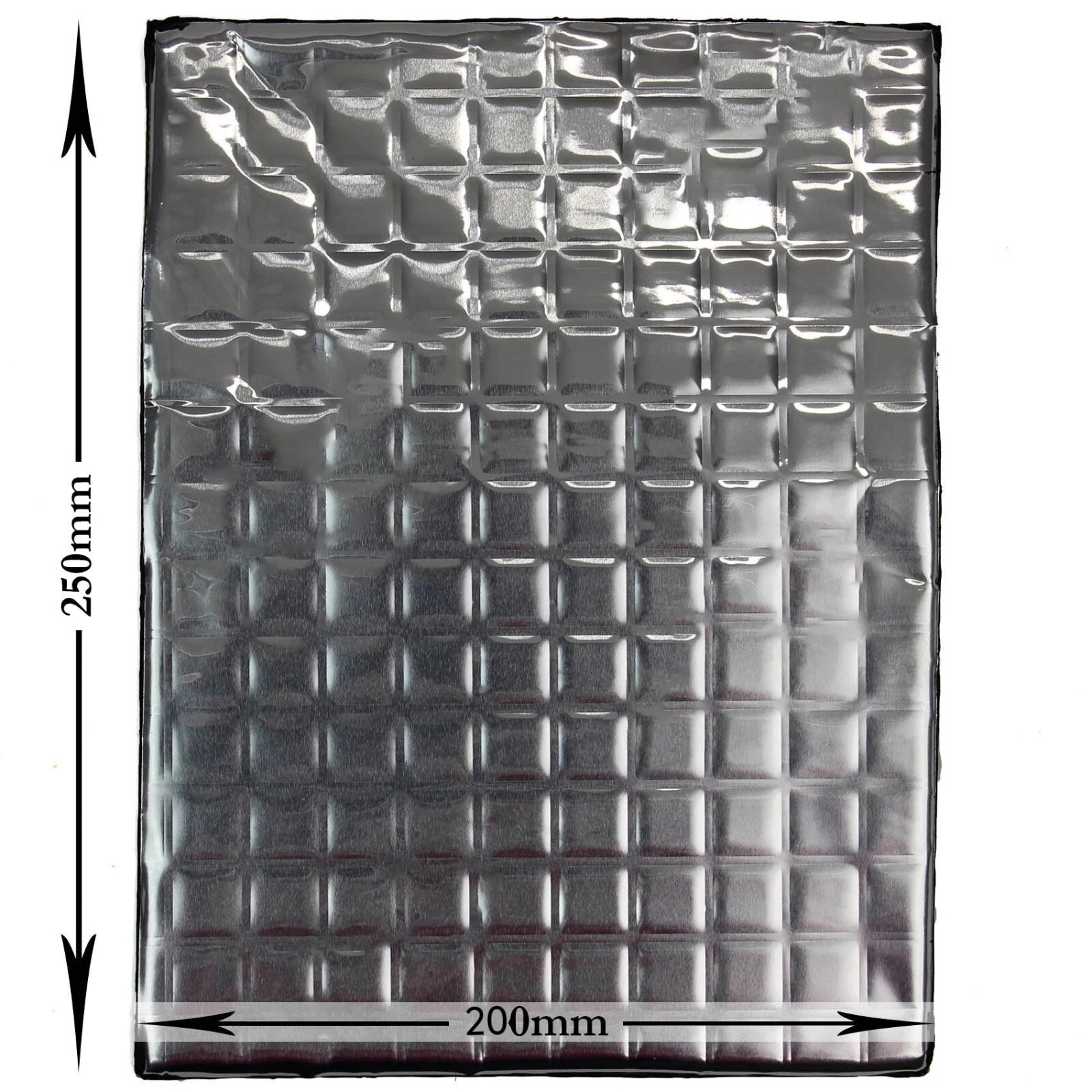 10Pcs Car Sound Mat Proofing Deadener Heat Noise Insulation Deadening Mat Hood Closed Cell Foam Accessories For Car Deadening