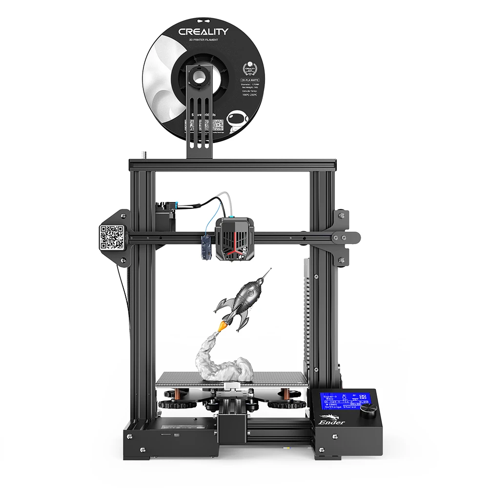 Scheda madre silenziosa Creality Ender-3 V2 Ender-3 V2 stampante 3D NEO FDM sensore a filamento intelligente kit stampante autoassemblante