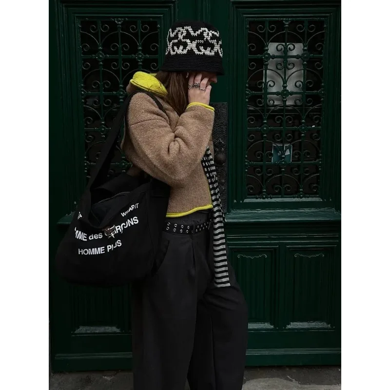 

Женские вязаные кардиганы с цветовыми блоками, повседневные, с воротником-стойкой, на молнии, с карманами, короткий свитер, зимняя повседневная одежда для работы и улицы, вязаный трикотаж