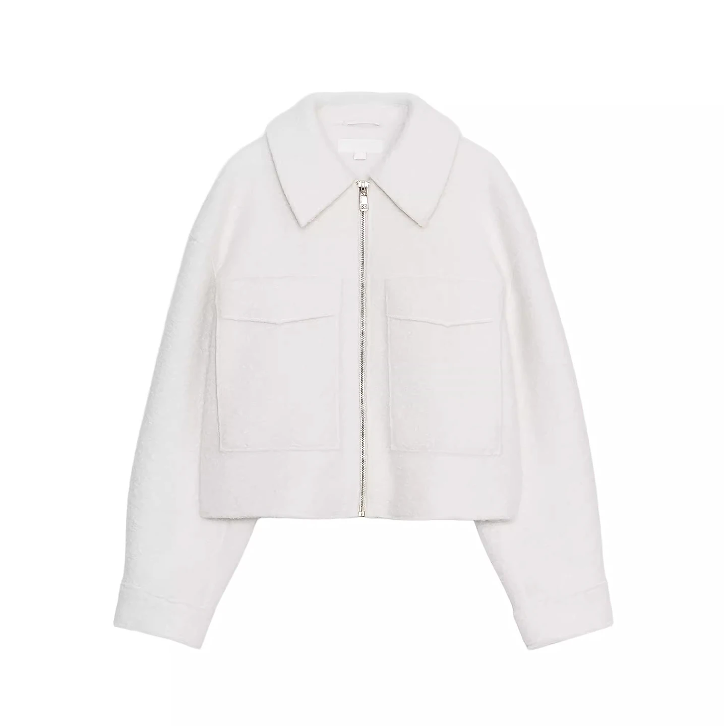 เสื้อแจ็คเก็ตผู้หญิง Z Women's Faion แบบมีซับใน พร้อมผ้าคลุมหน้าอก ระบายอากาศได้ดี แขนยาว ปิดด้วยซิป