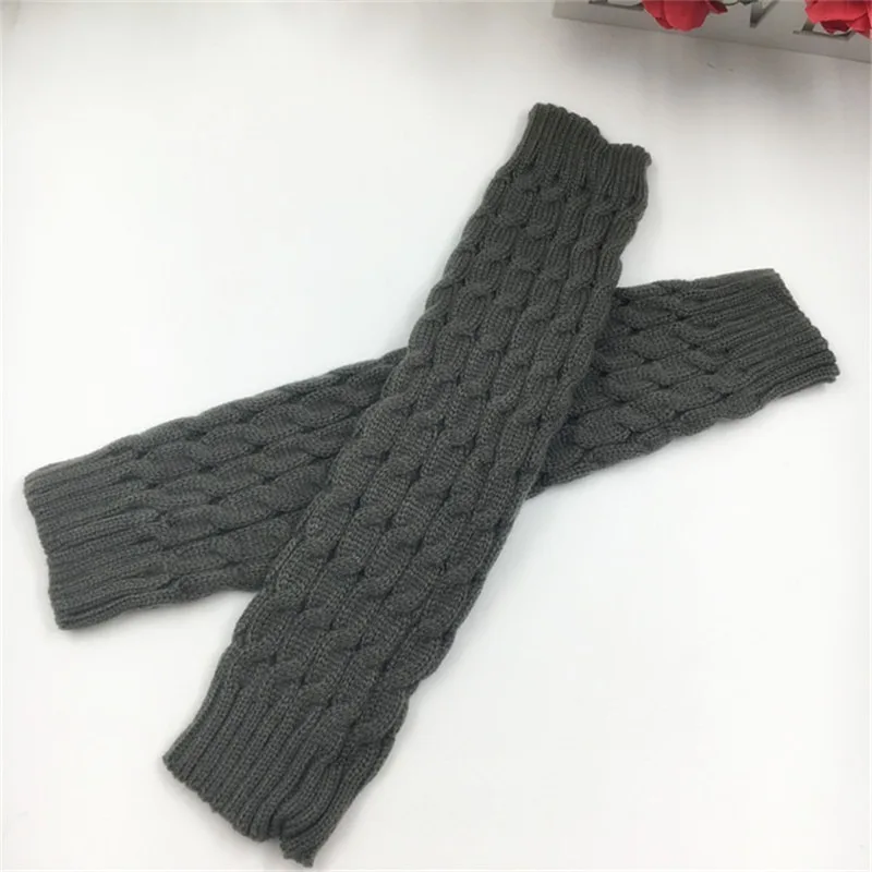 New Women Autumn And Winter Legwarmers Kapron Hemp Flowers Kneepad Leg Warmer Female Girls Pile Heap Socks Sports Safety