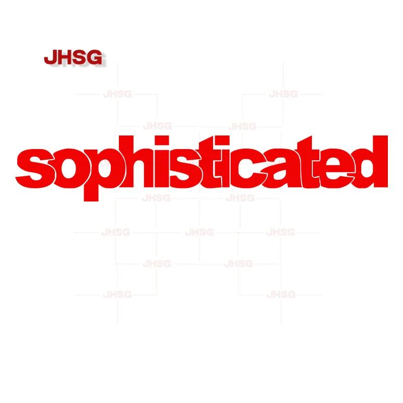 

Sophisticated Text Individuation for Car Sticker Decoration Windshield Banner External Accessories Waterproof Vinyl Decals
