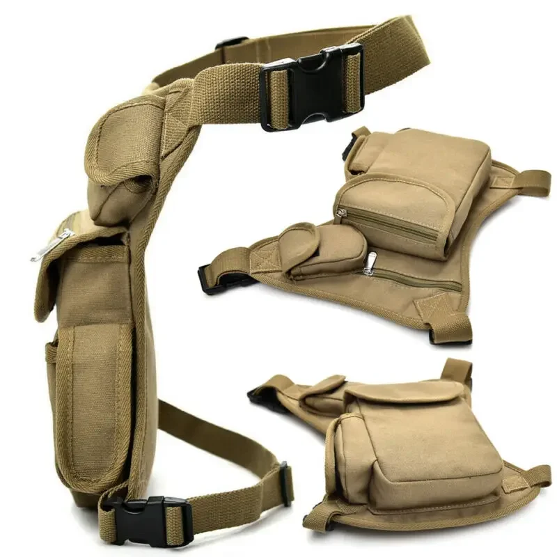 New Unisex Outdoor Portable Drop Leg Bag Man Women The Belt Pouch For Tactical Large Bag Thigh Capacity Waist - view 5