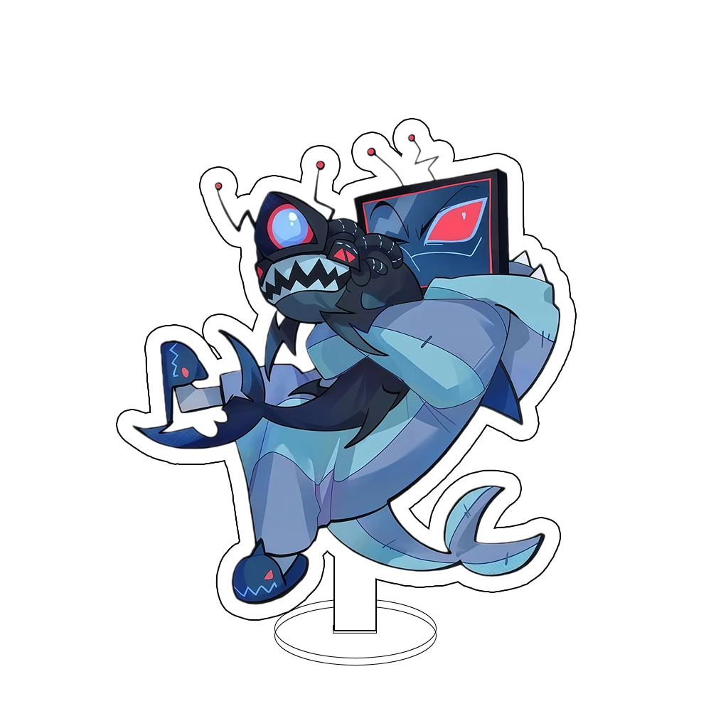 Voor Hazbin Hotel Velvet Vox Valentino Alastor Lucifer Morningstar 15 cm Acryl Stand Anime Perifere Leuke Desktop Ornament Gift