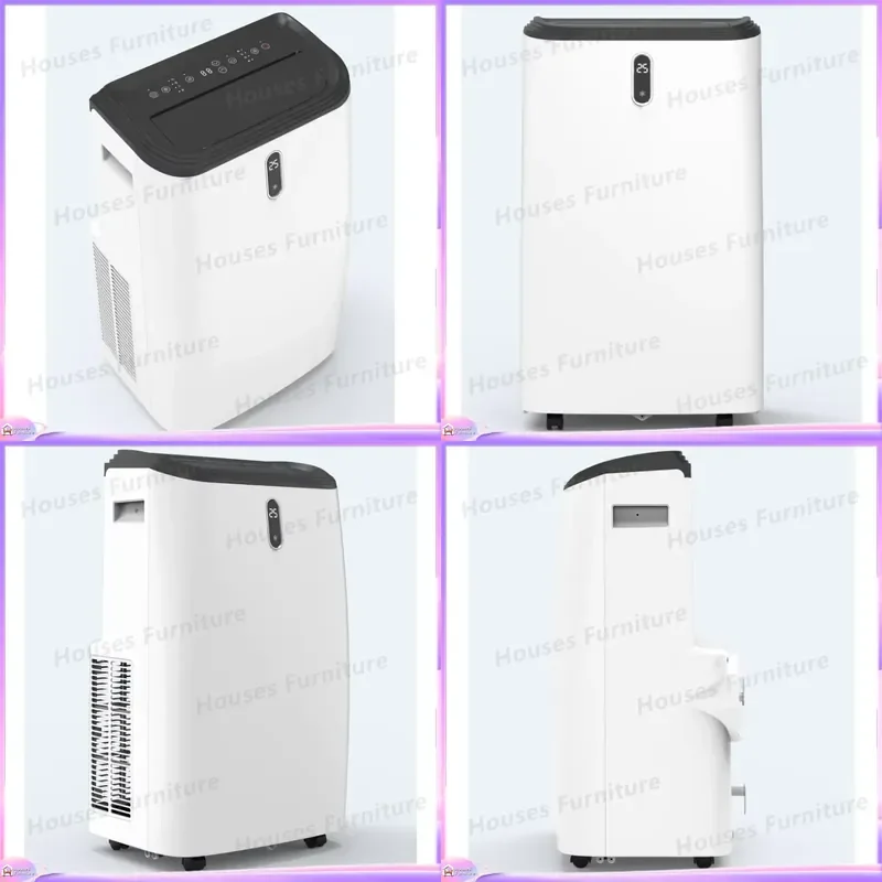 Portable Air Conditioner Small Vertical Floor Standing AC Unit Low Noise Multi Function Household Room Cooling Fan Mobile