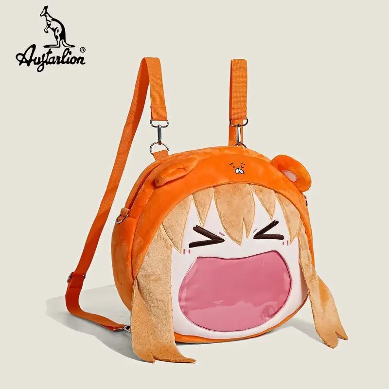 Himouto! Umaru-chan Doma Umaru Kawaii Ita Bag Backpack Itabag Transparent Pocket Bags for Women Casual Crossbody Bag Lady Bags