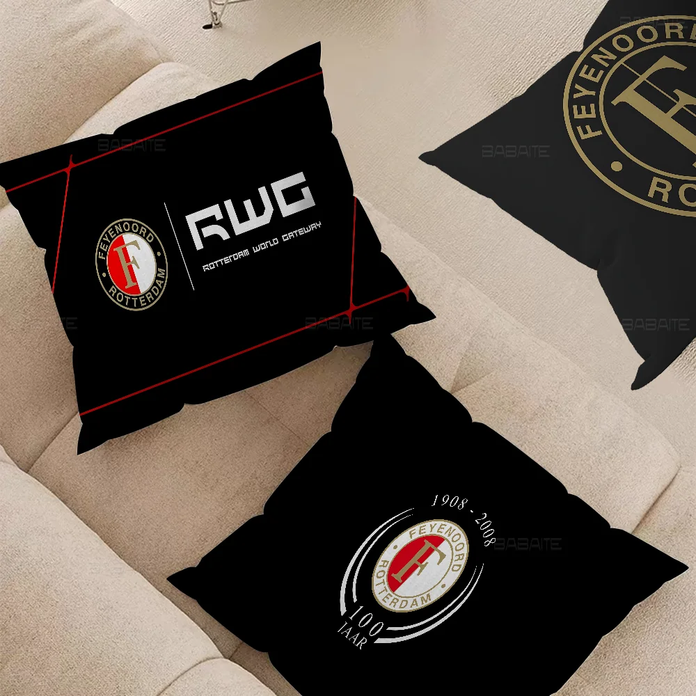 

F-Feyenoord Personalized Pillow Cover Kids Bedroom Wild Party Decor Pillowcase Kid Birthday Shower Gift