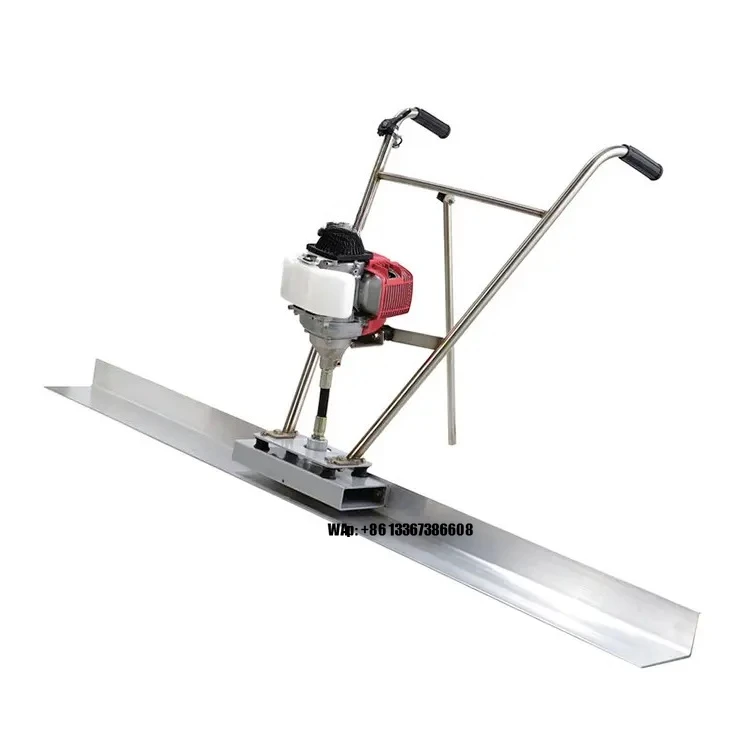 220V/380V Essential Engine Component External Concrete Vibrator with Ruler Power Concrete Screed for Surface Concreting