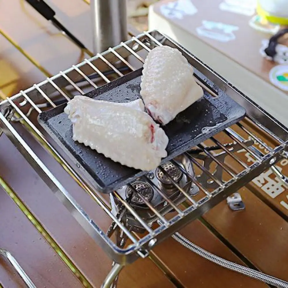 

Cheese Pan Camping Frying Pan Non-stick Grill Pan Cheese Grill Pan Mini Grill Pan Barbecue Tools Mini Barbecue Tray BBQ