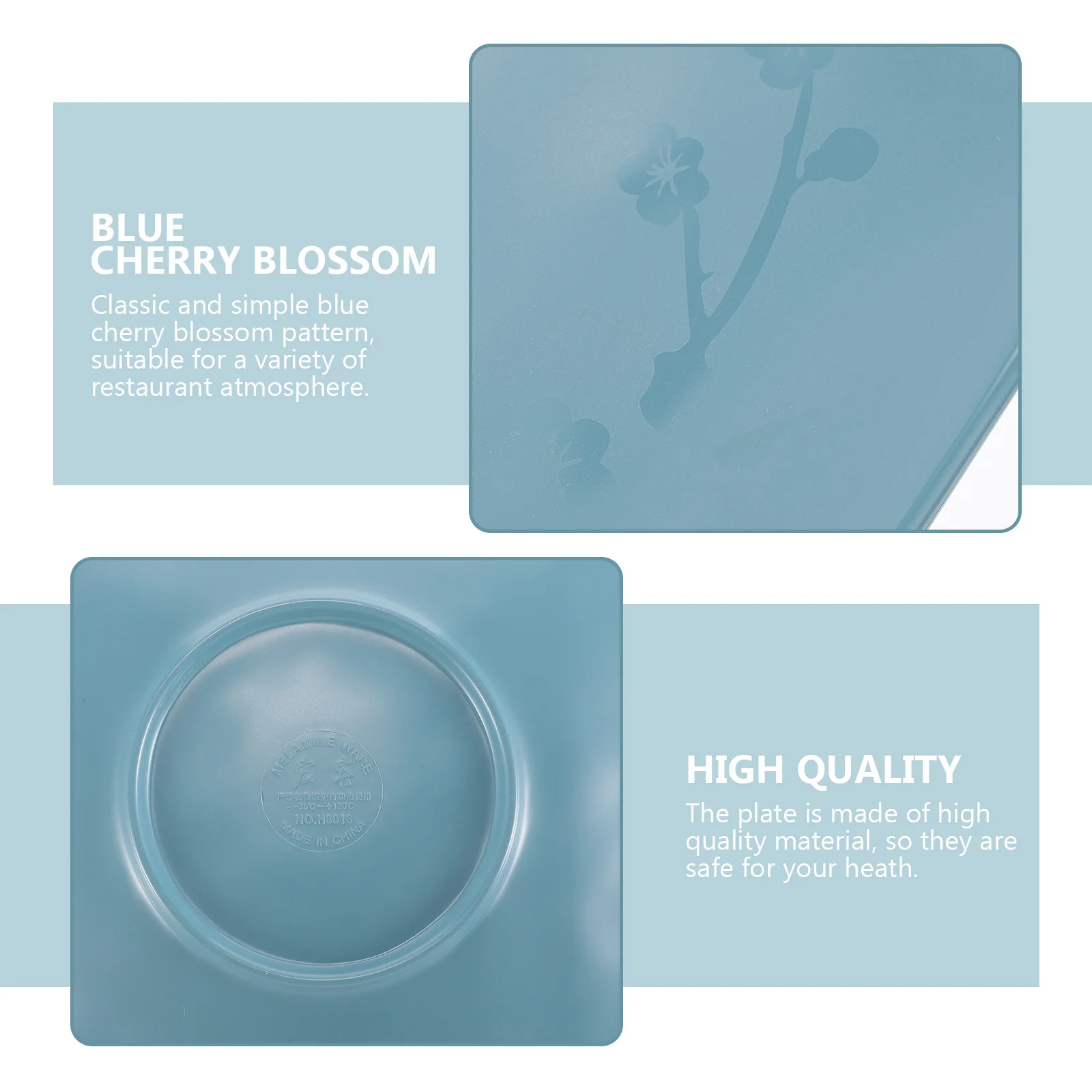 

1 шт. меламиновая квадратная тарелка небесно-голубого цвета, элегантный дизайн, домашнее блюдо для дня рождения, банкета, десерта, салата, фруктов, контейнер для еды