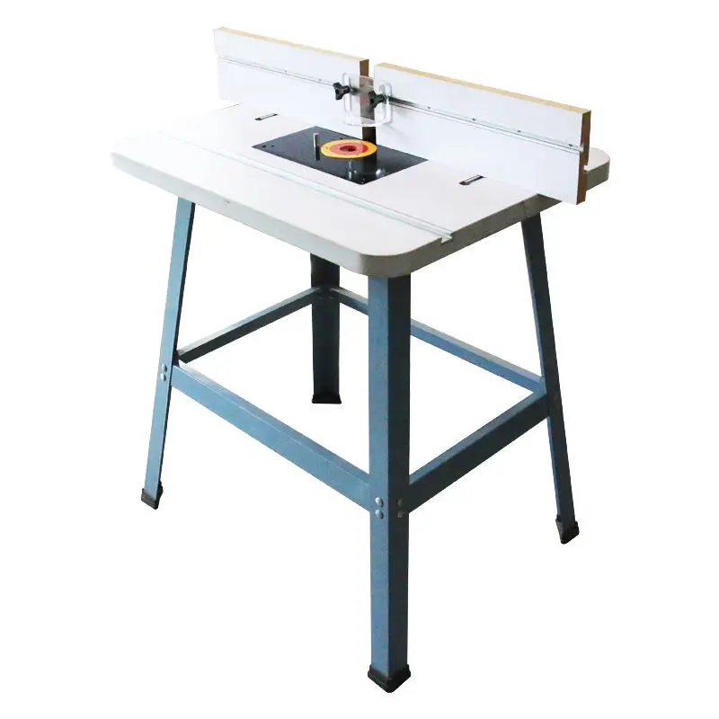 Benchtop Wood Router with Adjustable Fence & Stand, Woodworking Bench Top Router Milling Machine