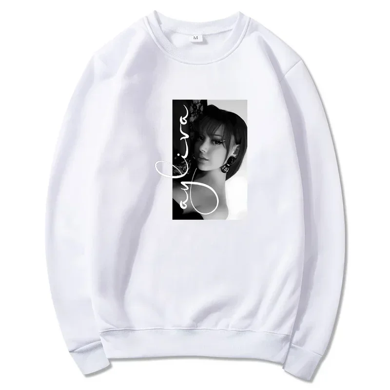 

Star Ayliva Printed Fan Sweatshirt Autumn and Winter Round Neck Sweatshirt Casual Fashion Men's and Women's Sweatshirt