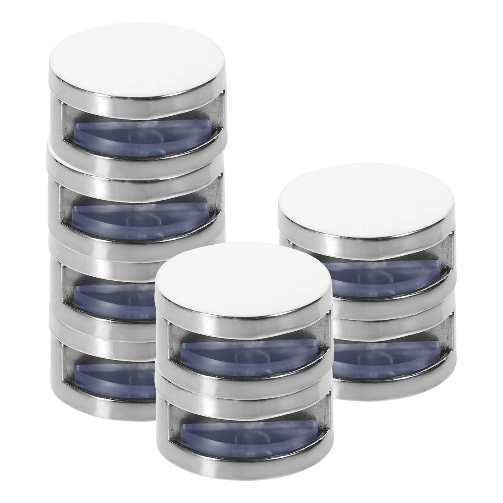 

8Sets Glass Shelf Clips Metal Bracket Pegs for Shelves Garage Tool Room Use Glass Shelf Clamp Adjustable Shelving Brackets