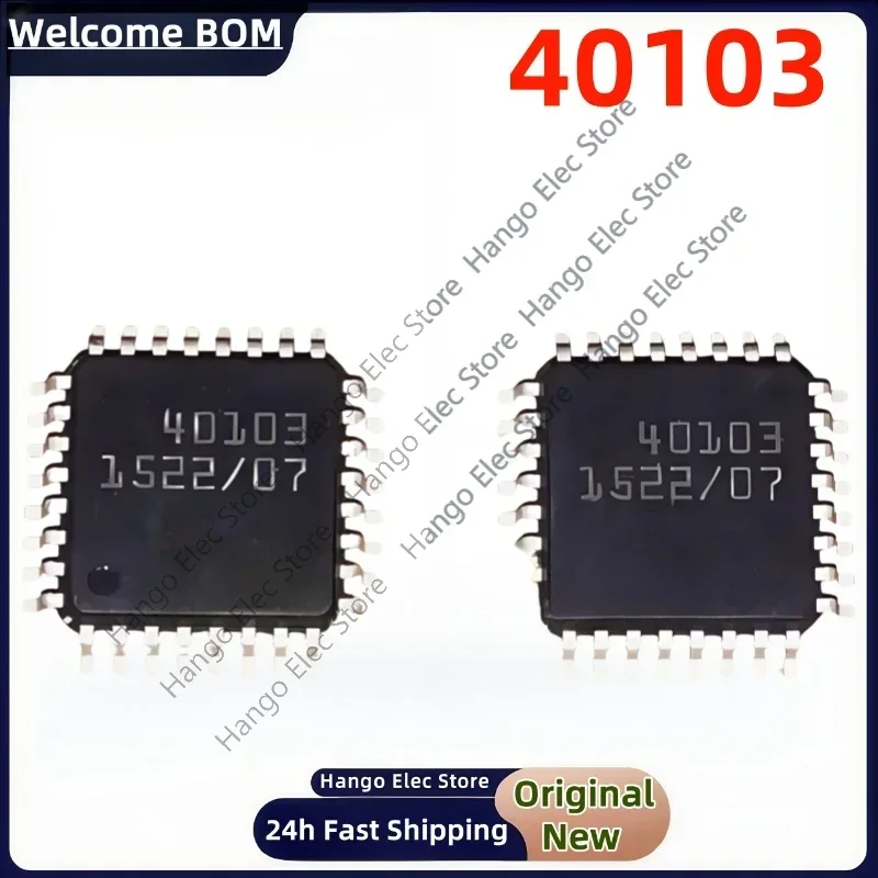 

1-5PCS/Lot Original 40103 QFP-32 Automotive Computer Chip For BOSCH ECU Board Computer IC Chip