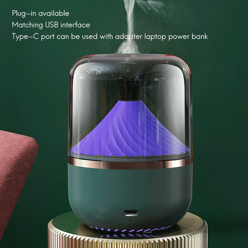 에센셜 오일 아로마 디퓨저 USB 가습기, 가정용 초음파 자동 향기 디퓨저, 무화기 아로마 디퓨저