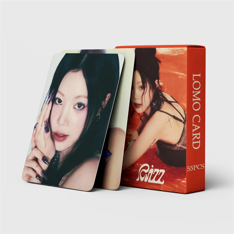 55pcs/set KPOP Seo Soo Jin Album SOOJIN HD Fine Gift Photo Card RIZZ Card SUSU Girl Favorite Card Postcard LOMO Card K-POP