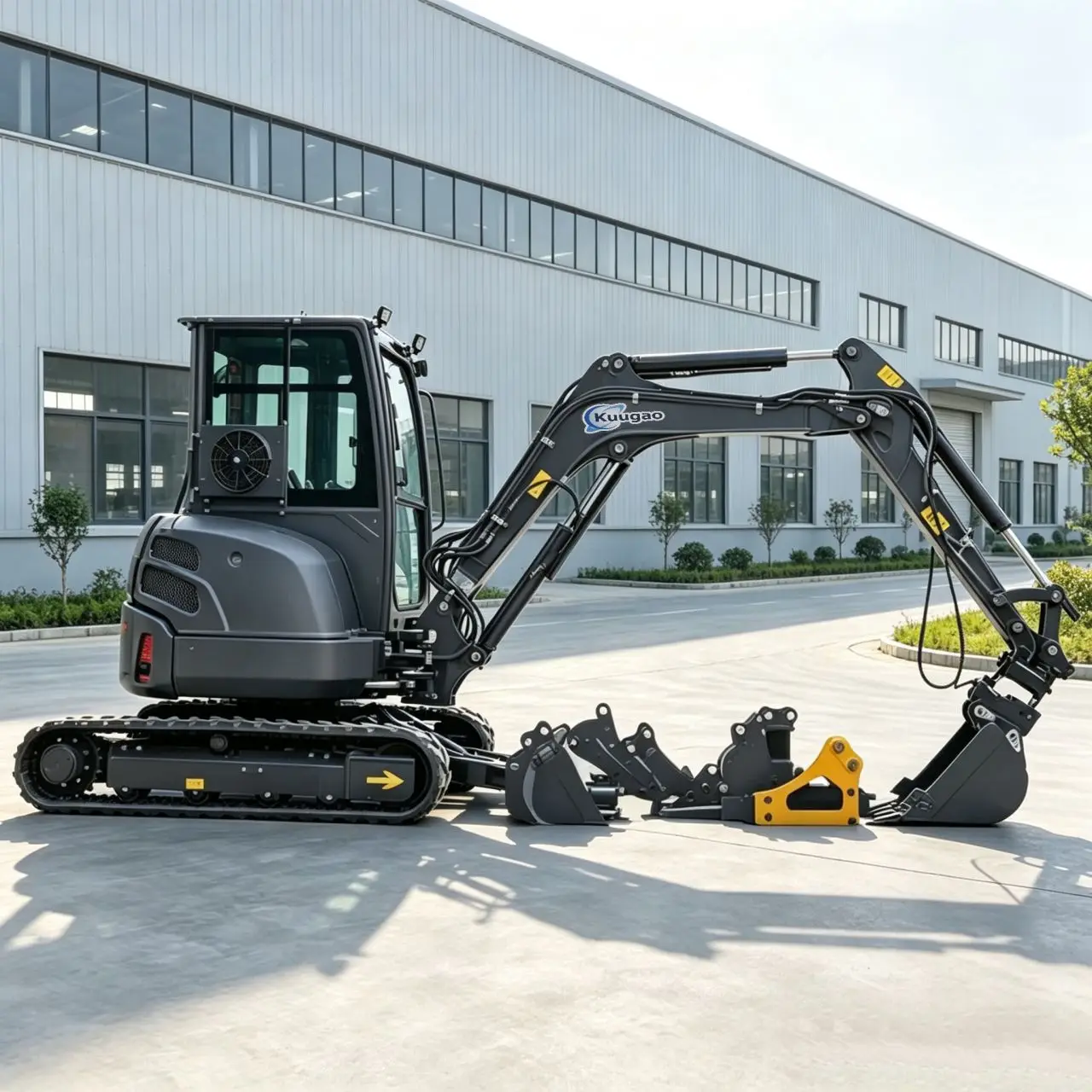 Compact Mini Hydraulic Excavator 3 Ton Versatile Digger for Heavy-Duty Tasks Yanmar 2.5 Ton 2 Ton Customizable Free Shipping