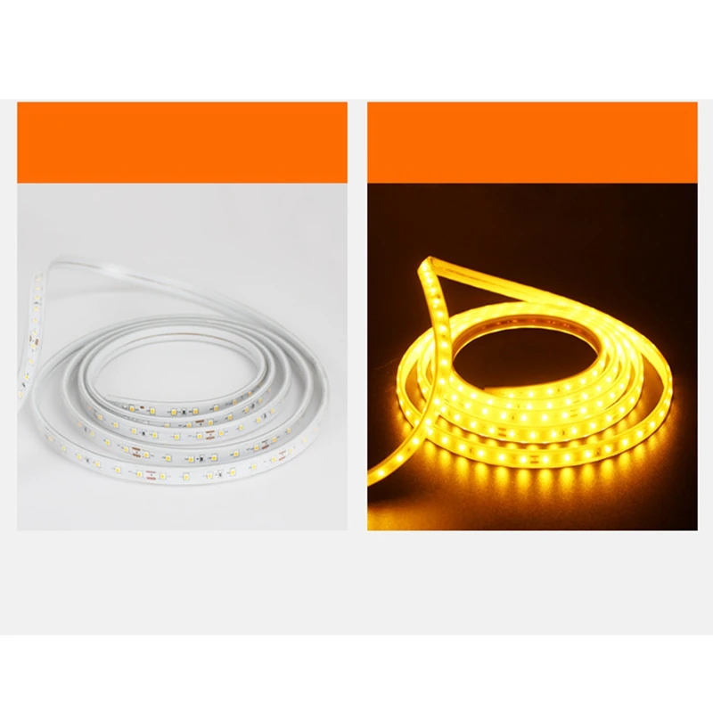 Strisce luminose solari Stringa luminosa per esterni Decorazione del giardino di Natale Ghirlanda stradale solare