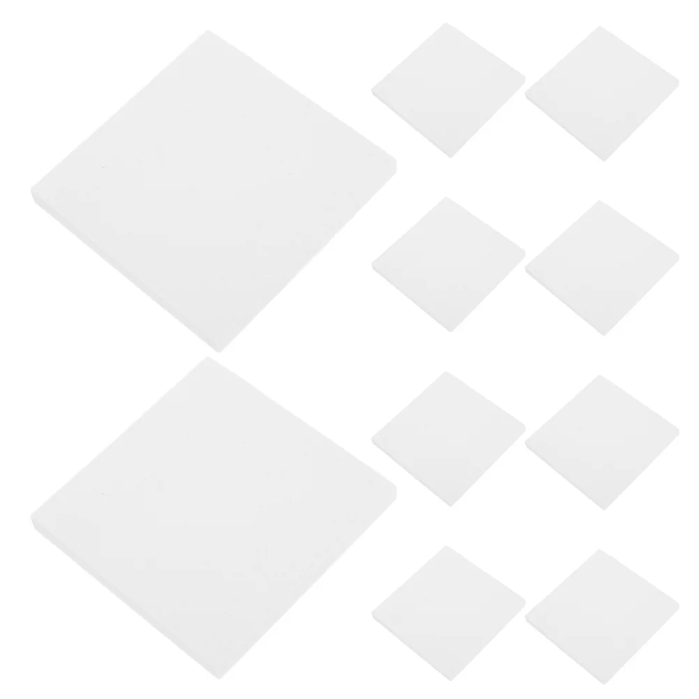 

10 Pads Assorted Notepads Pack Compact Blank Adhesive Memo Sheets Ideal for Study Planning Lists Reminders Home Office Japanese