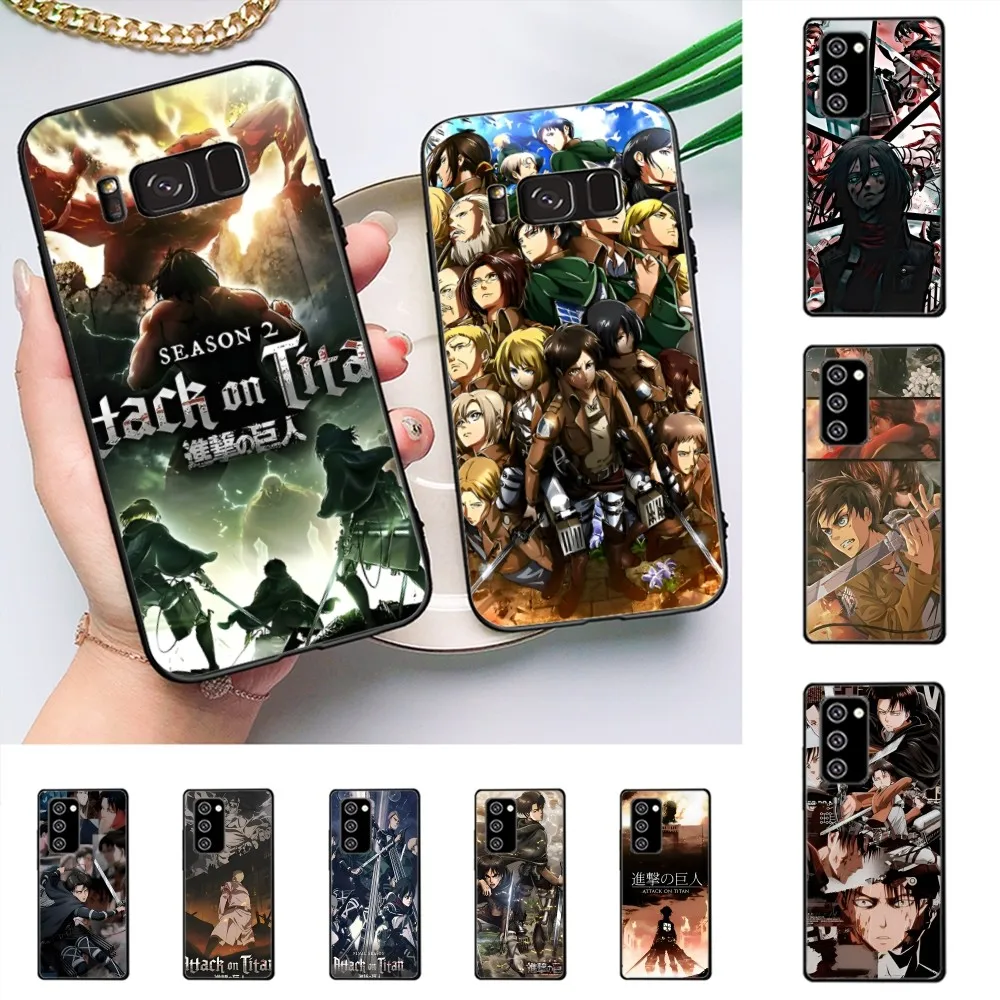 Anime Titan Levi A-Ackermans Mousepad For Samsung J 7 plus 7core J7 neo J6 plus prime J6 J4 J5 Mobile Cover