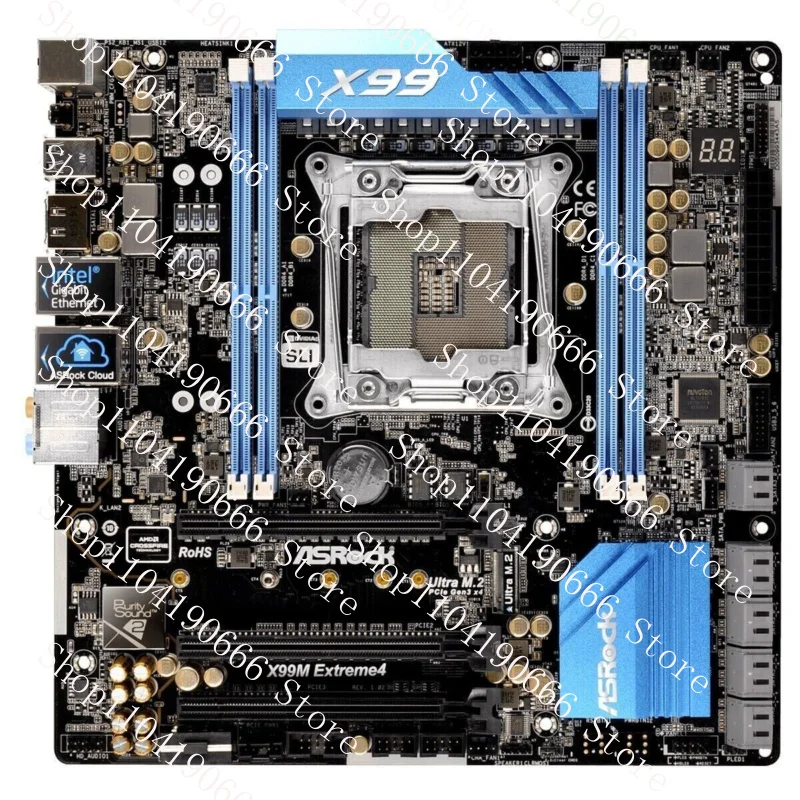 

For ASROCK X99M EXTREME4 motherboard X99 LGA2011-V3 4*DDR3 256G M-ATX Tested ok XYG
