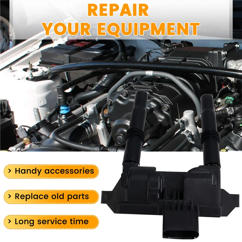 

ABTC-Front Engine Ignition Coil For Mercedes Benz AMG S63 S560 E63 C63 GT 63 G550 GLC63 A1779060300 A1779060500 A1779060206
