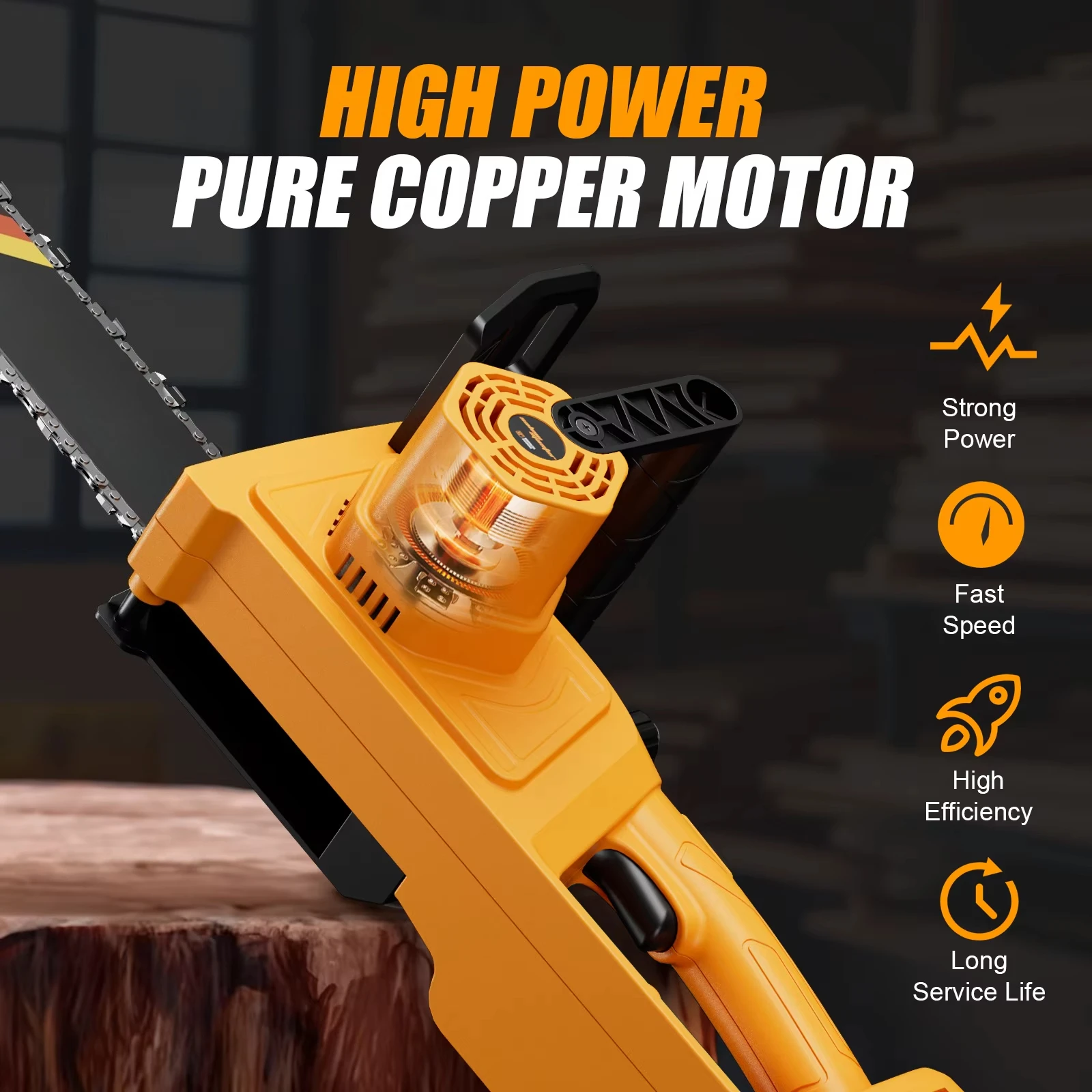 12 inch gele snoerloze ketting - Cordless Chainsaw 12 Inch Battery recensie en prijs