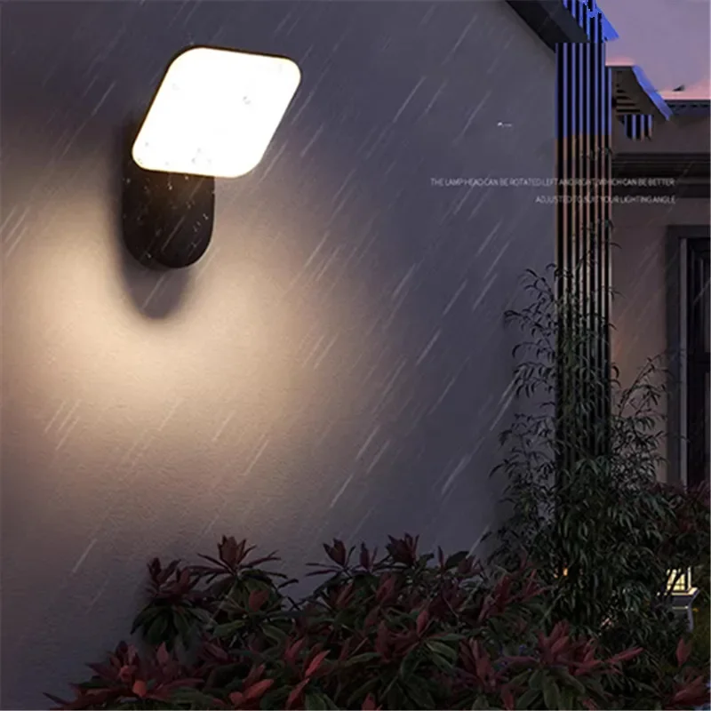 PLLY Contemporary LED Outdoor Wall Lamps Electric Simplicity Waterproof Balcony Hallway Courtyard Villa Gate Hotel