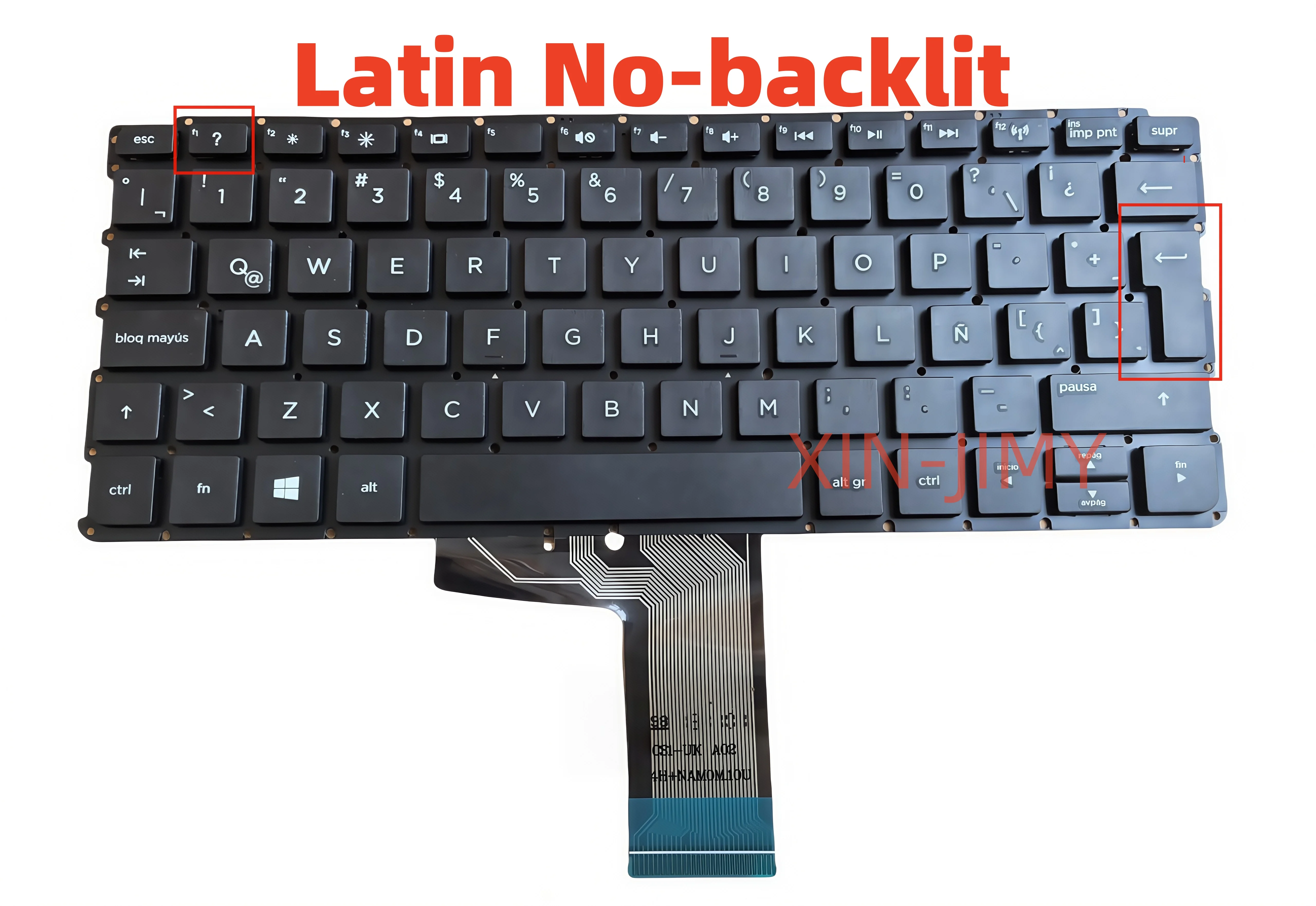 

Latin black Laptop keyboard For HP PAV 11-E 11-E001LA 11-E003LA 10-F000 11-E000 11-E010SS LA notebook without backlit
