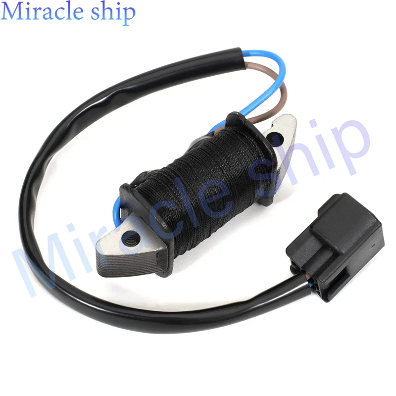 

Замените комплект зарядной катушки 6H2-85520-10-00 и 6H2-85580 для подвесного двигателя Yamaha C P 60HP 70HP 2T - черный