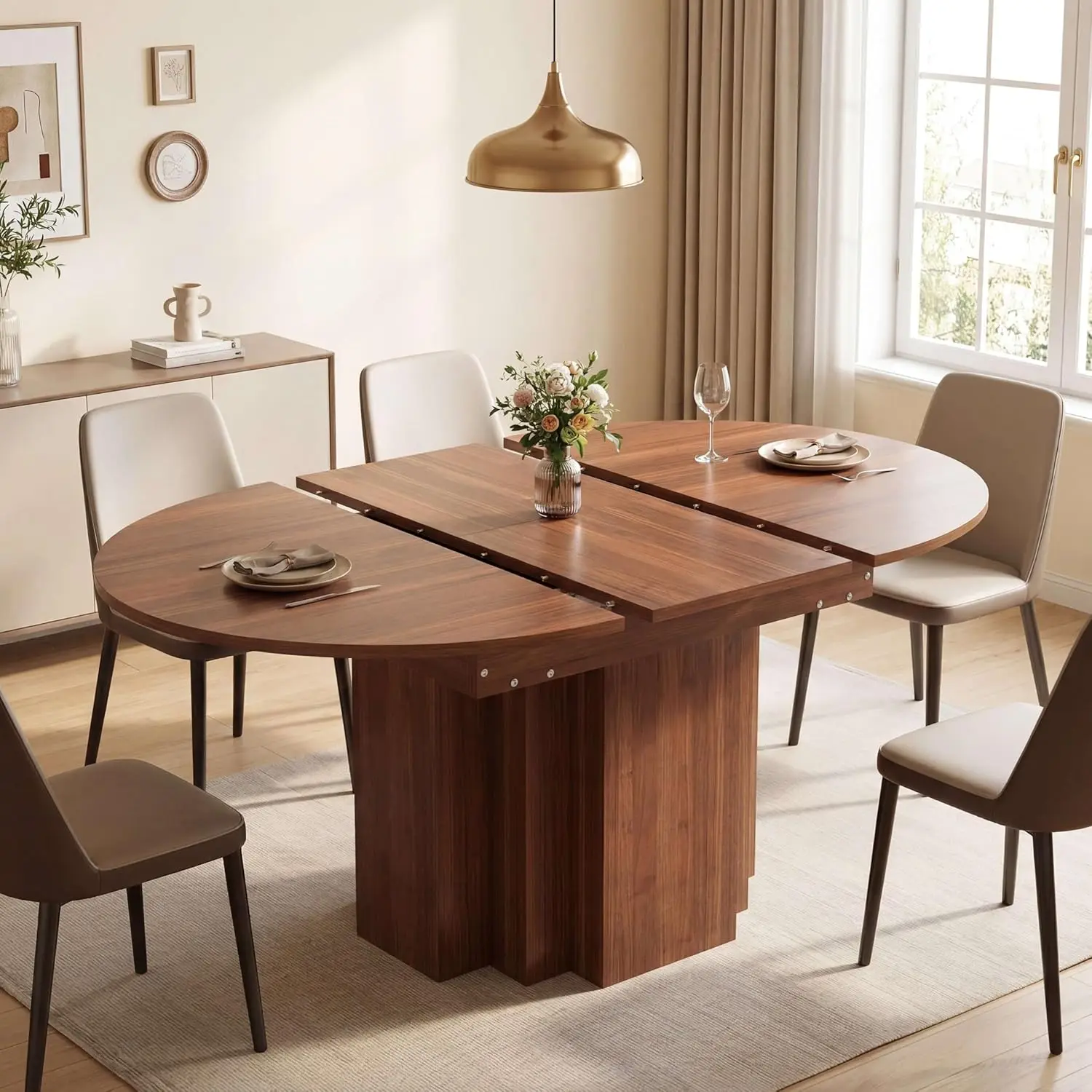 #13 Cheap Extendable Dining Tables Worth Buying