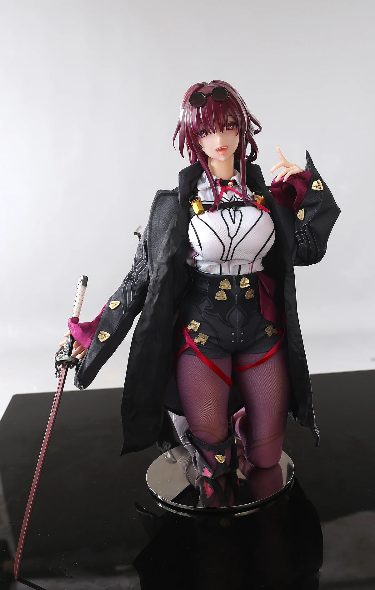Muñeca de acción realista de 65cm, muñeca de Anime de silicona sólida auténtica, articulaciones, esqueleto de Metal