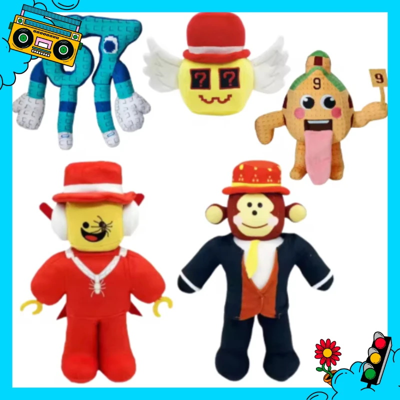 Steal a Brainrot Game Plush Doll Toy Cartoon Cute Soft Chuy Peluche Room Decoration Plush Doll Toy For Kid Gift