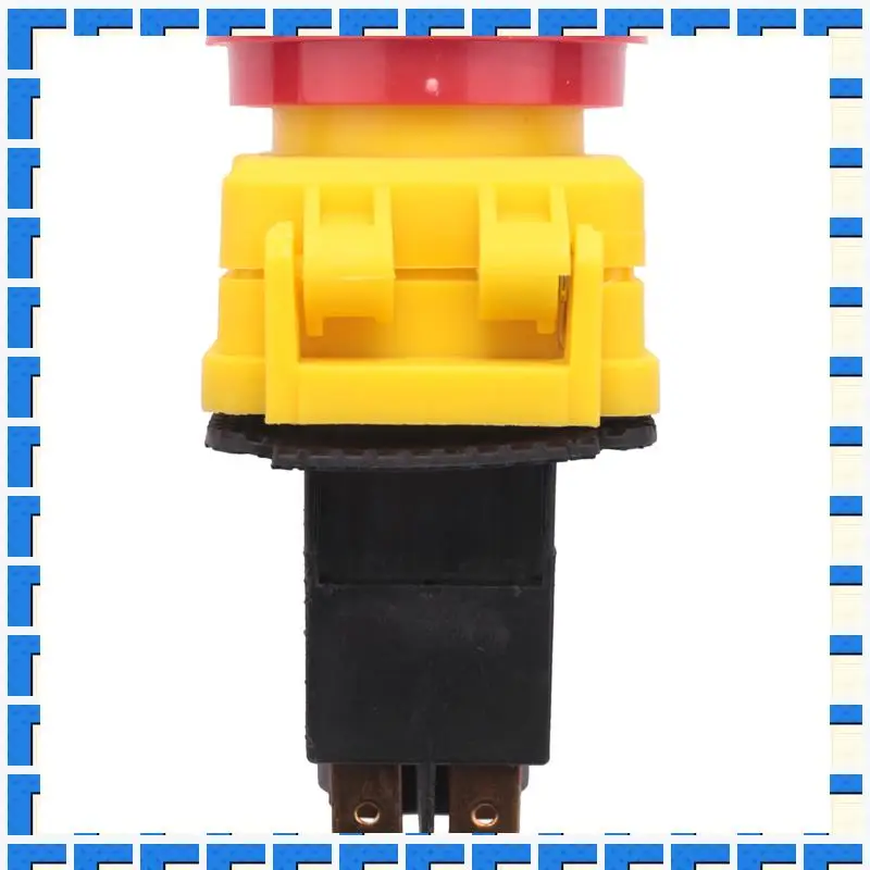 

ABNG 250V 16A IP54 Start Stop Switch No Volt Release Switch With Emergency Stop Push Button Electromagnetic On Off Switch