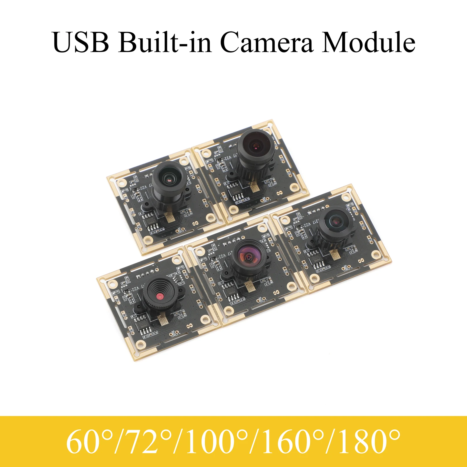 

Промышленная встраиваемая камера 60 ° /72 ° /100 ° /160 ° /180 ° USB-драйвер, широкоугольный, 1 МП, возможность распознавания лиц, сканирование QR-кода